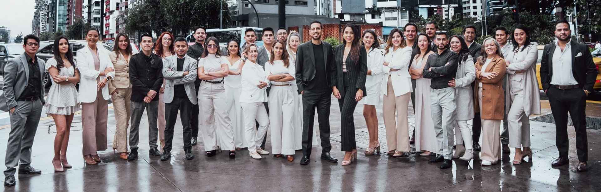 Equipo RIALTI en Quito, Ecuador
